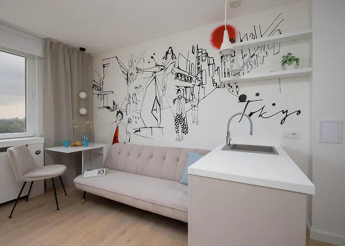 Unique For Remote Work In Center With View By Renters