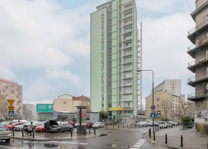 Unique For Remote Work In Center With View By Renters 华沙